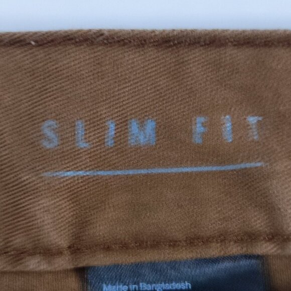 H&M jeans slim fit brown men's size 36 - Picture 6 of 13